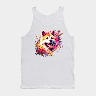 Akita Mothers Day Dog Mom Cherished Dog Gift Tank Top